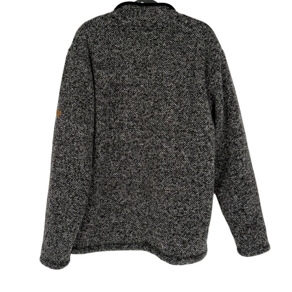 Orvis Brighton Black Sherpa Fleece Lined 1/4 Zip Pullover Sweater Men XL Outdoor - Picture 10 of 16